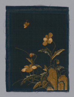 Panel (Furnishing Fabric), Kangxi Period, Qing dynasty (1644–1911), 1800/50, China, One of four