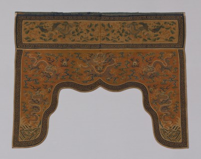 Shrine Surround, Qing dynasty(1644–1911), 1750/1800, China, 81.5 × 102.2 cm (32 1/8 × 40 1/4 in.)