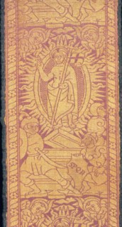 Orphrey Band (Depicting the Resurrection), 15th/16th century, Italy, Silk, warp-float faced 4:1