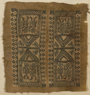 Square, Arab period (641–969)/Fatimid period (969–1171), 9th/10th century, Coptic, Egypt, Egypt,