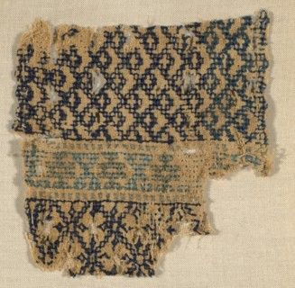 Fragment, Mamluk period (1250– 1517), 13th/14th century, Egypt, Egypt, 8.7 × 9 cm (3 3/8 × 3 1/2 in