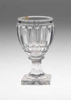 Claret Glass, Early 19th century, England, Sussex, Sussex, Glass, H. 14.6 cm (5 3/4 in.)