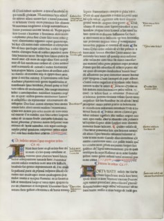 Folio Five from Burchard of Sion’s De locis ac mirabilibus mundi, or an Illuminated Geography, c.