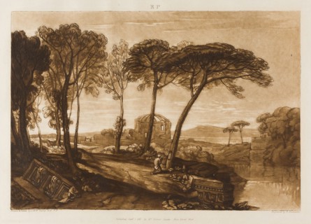 The Temple of Minerva Medica, plate 23 from Liber Studiorum, Publishd January 1, 1811, Joseph
