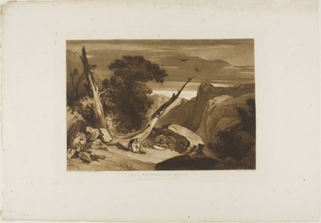 From Spenser’s Fairy Queen, plate 36 from Liber Studiorum, published June 1811, Joseph Mallord