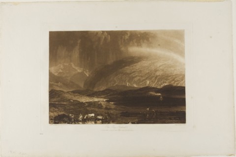 Peat Bog, Scotland, plate 45 from Liber Studiorum, Published April 23, 1812, Joseph Mallord William