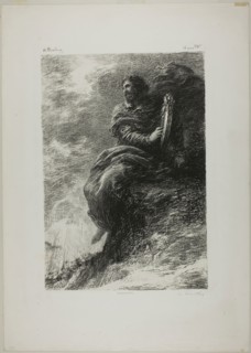 Harold: In the Mountains, 1884, Henri Fantin-Latour, French, 1836-1904, France, Lithograph in black