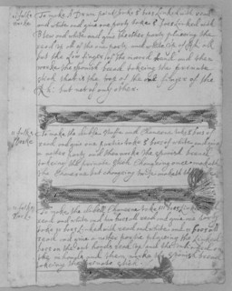 Book of Silk Braids, 1601/50, England, Paper with sepia ink, silk, 30 × 22 × 1.6 cm (11 13/16 × 8