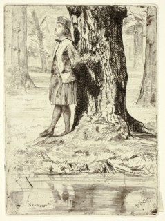 Seymour, 1858/59, James McNeill Whistler, American, 1834-1903, United States, Etching and drypoint