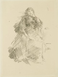 La Belle Dame paresseuse, 1894, James McNeill Whistler, American, 1834-1903, United States,