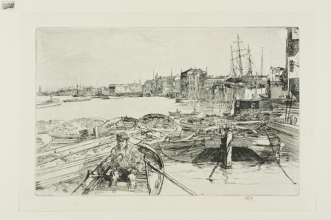 The Pool, 1859, James McNeill Whistler, American, 1834-1903, United States, Etching and drypoint