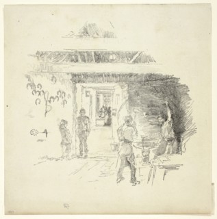 The Tyresmith, 1890, James McNeill Whistler, American, 1834-1903, United States, Transfer