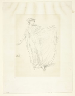 The Dancing Girl, 1889, James McNeill Whistler, American, 1834-1903, United States, Transfer