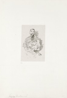 Stéphane Mallarmé, 1892, published 1893, James McNeill Whistler, American, 1834-1903, United