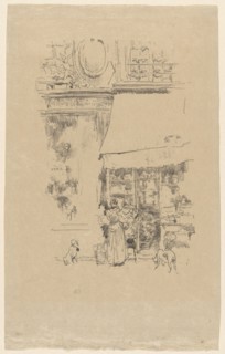 La Fruitière de la rue de Grenelle, 1894, James McNeill Whistler, American, 1834-1903, United