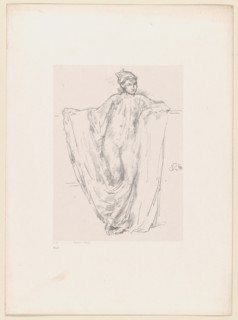 Figure Study, 1894, James McNeill Whistler, American, 1834-1903, United States, Transfer lithograph