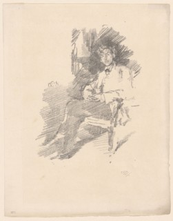 Walter Sickert, 1895, James McNeill Whistler, American, 1834-1903, United States, Transfer