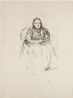Portrait Study: Mrs. Philip, 1896, James McNeill Whistler, American, 1834-1903, United States,