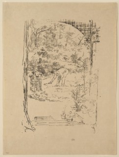 The Man with a Sickle, 1894, James McNeill Whistler, American, 1834-1903, United States, Transfer