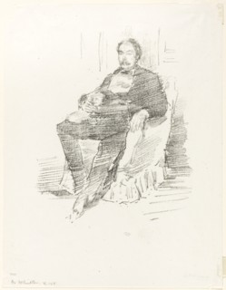 Portrait of Dr. Whistler, No. 2, 1894, James McNeill Whistler, American, 1834-1903, United States,