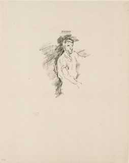 Sketch of a Blacksmith, 1895, James McNeill Whistler, American, 1834-1903, United States, Transfer