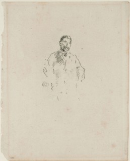 Stephane Mallarmé, No. 2, 1892, James McNeill Whistler, American, 1834-1903, United States,
