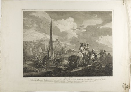 Le Midy, 1742, Jacques Le Bas (French, 1707-1783), after Nicolaes Berchem the Elder (Dutch,