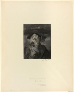 The Shrimp Girl, from Old English Masters, 1896, printed 1902, Timothy Cole (American, born