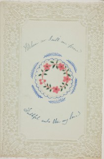 Believe Me I will Ever Prove (valentine), c. 1840, Unknown Artist, English, 19th century, England,