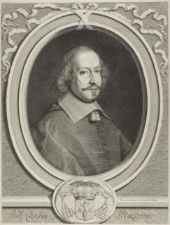 Cardinal Mazarin, c. 1655, Robert Nanteuil (French, 1623-1678), after Pieter van Mol (Flemish,