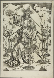 The Vision of the Seven Candlesticks, from The Apocalypse, c. 1496–98, published 1511, Albrecht