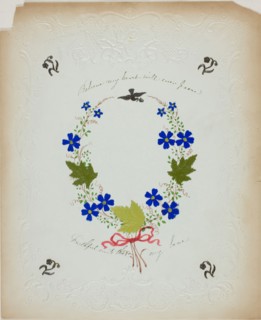 Believe My Heart Will Ever Prove (valentine), c. 1840, George Kershaw, English, 19th century,
