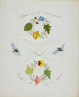 Believe My Heart Will Ever Love (valentine), c. 1850, Unknown Artist, English, 19th century,