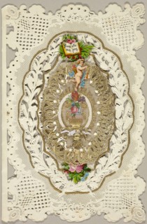 Friendship Offering (valentine), c. 1850, Unknown Artist, American or English, 19th century, United