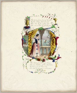 My Rest, My Peace of Mind Has Fled (Valentine), c. 1840, George Kershaw, English, 19th century,