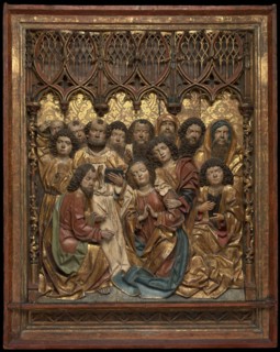 The Death of the Virgin, 1486/90, Hans Klocker, Austrian, active 1474-1502, Austria, Pine with