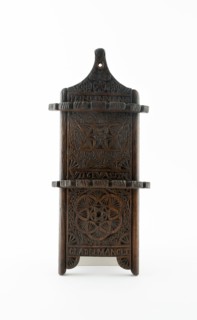 Spoon Holder, 18th century, Amsterdam, Netherlands, Amsterdam, Wood, 34.3 × 14 × 5.7 cm (13 1/2 × 5