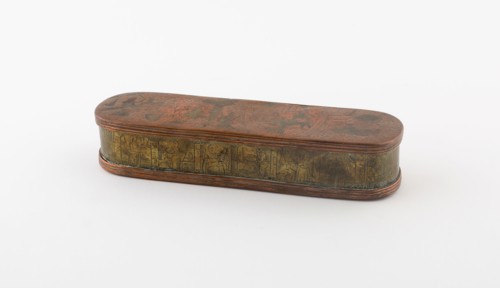 Tobacco Box with Scenes Related to the Crucifixion, 18th century, Probably Amsterdam, Netherlands,