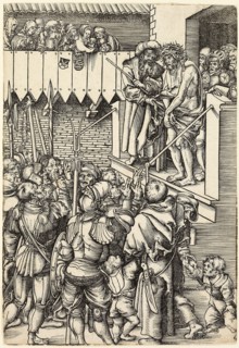Ecce Homo, from The Passion, 1509, Lucas Cranach the Elder, German, 1472-1553, Germany, Woodcut in
