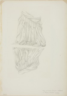 Draped Figure and Reflection, study for Mirror of Venus, c. 1873–77, Sir Edward Burne-Jones,