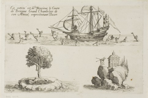 Entry of M. le Comte de Brionne, Grand Chamberlain of His Highness, Representing Jason, from The