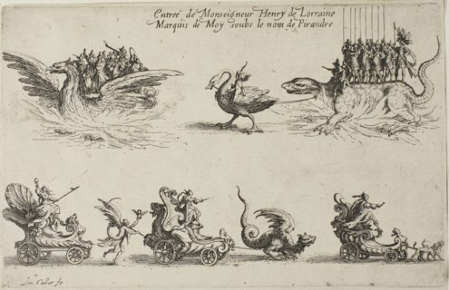 Entry of Monseigneur Henry de Lorraine, Marquis de Moy, under the Name of Pirandre, from The Combat