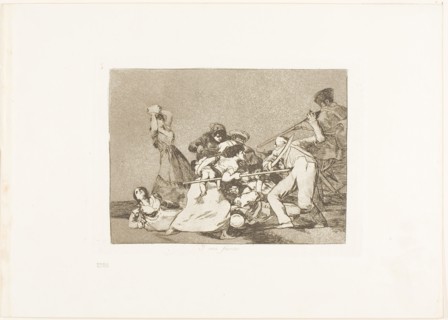 And they are like wild beasts, plate five from The Disasters of War, 1812/15, published 1863,