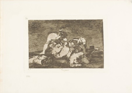 Neither do these, plate ten from The Disasters of War, 1810/15, published 1863, Francisco José de