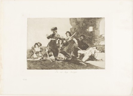 There isn’t Time Now, plate 19 from The Disasters of War, 1810/12, published 1863, Francisco José