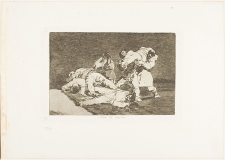 It will be the same, plate 21 from The Disasters of War, 1810/12, published 1863, Francisco José de