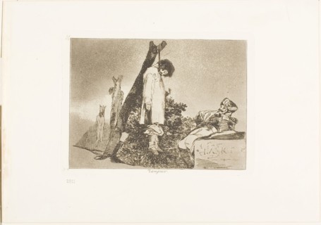 Not in this case, plate 36 from The Disasters of War, 1812/15, published 1863, Francisco José de