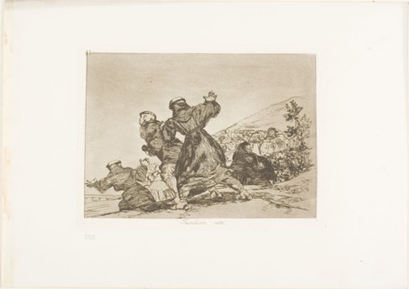 This too, plate 43 from The Disasters of War, 1815/20, published 1863, Francisco José de Goya y