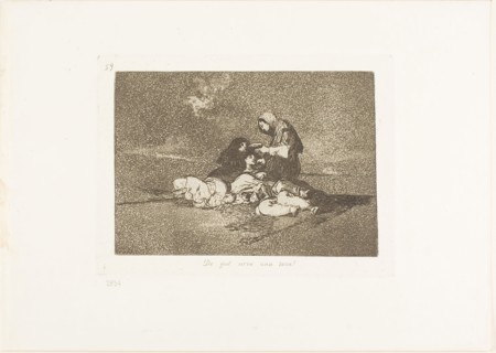 What is the Use of a Cup?, plate 59 from The Disasters of War, 1812/15, published 1863, Francisco