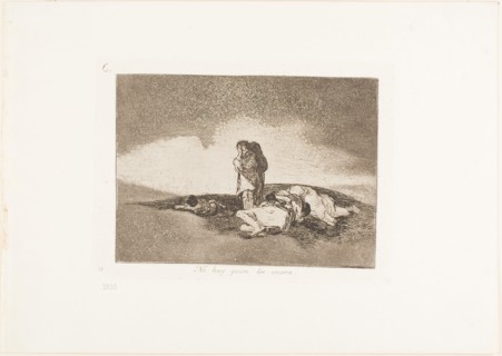 There is No One to Help Them, plate 60 from The Disasters of War, 1812/15, published 1863,